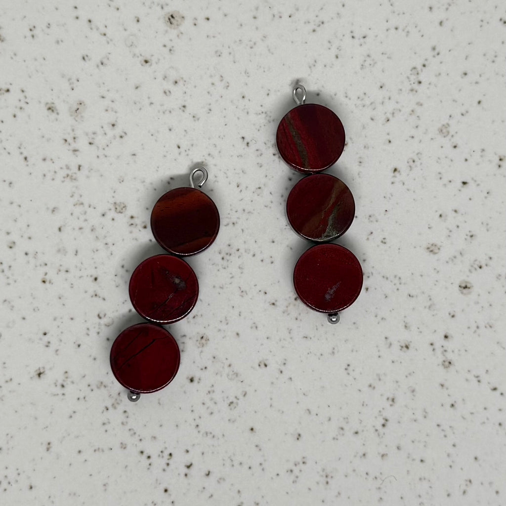 Yellow, Orange & Red Stone Charms