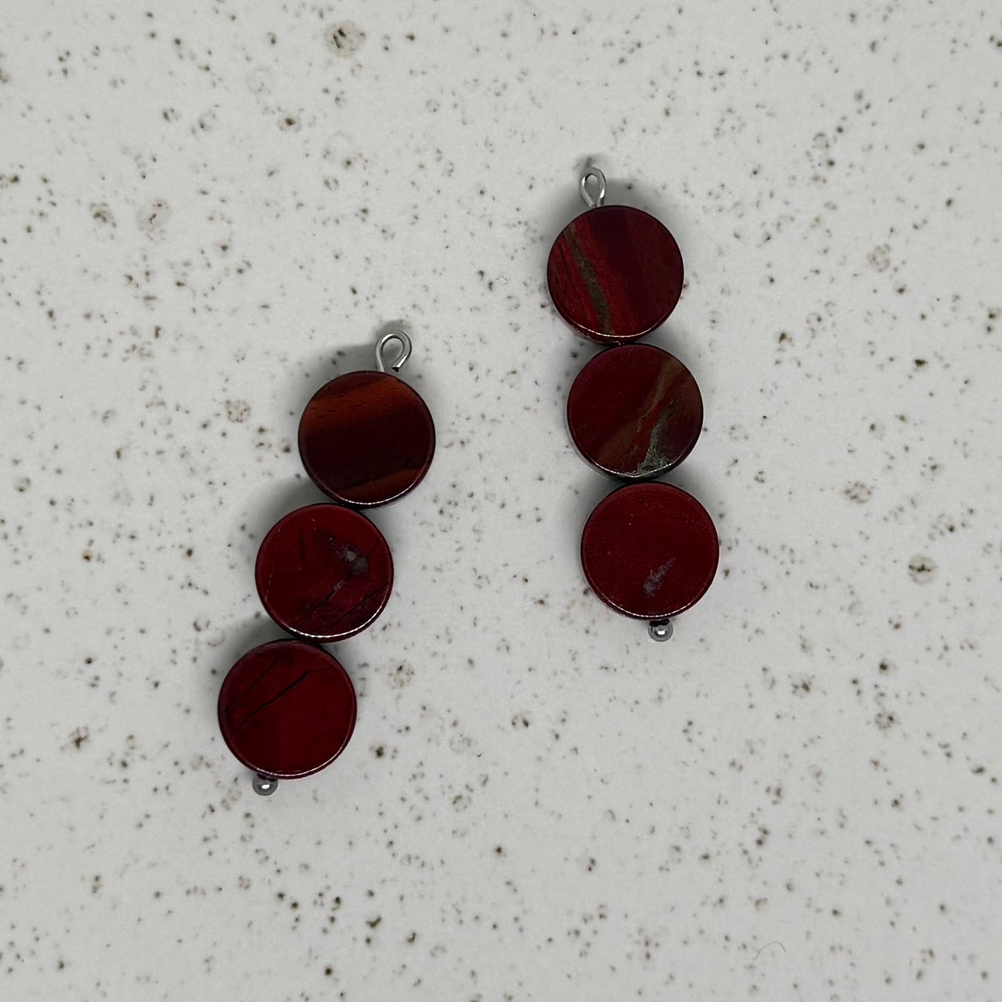 Yellow, Orange & Red Stone Charms