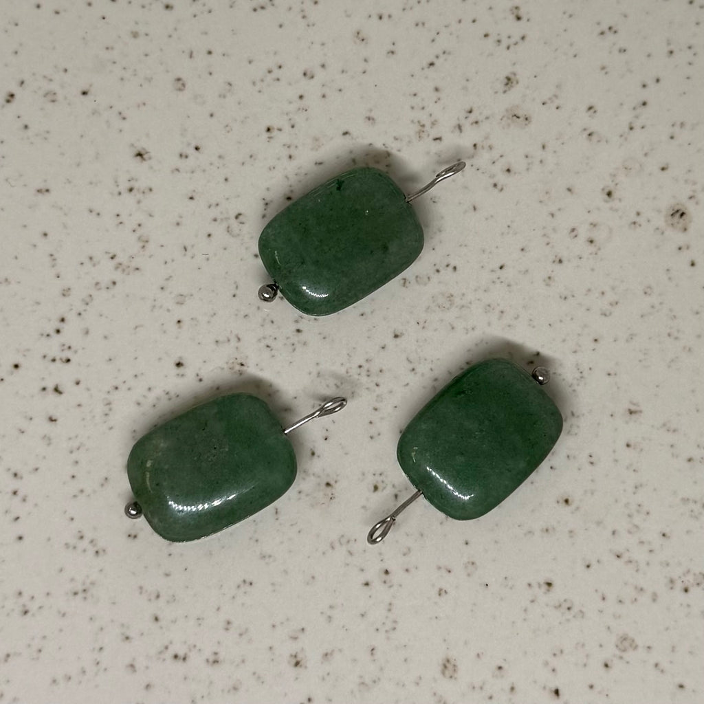 Green & Blue Stone Charms
