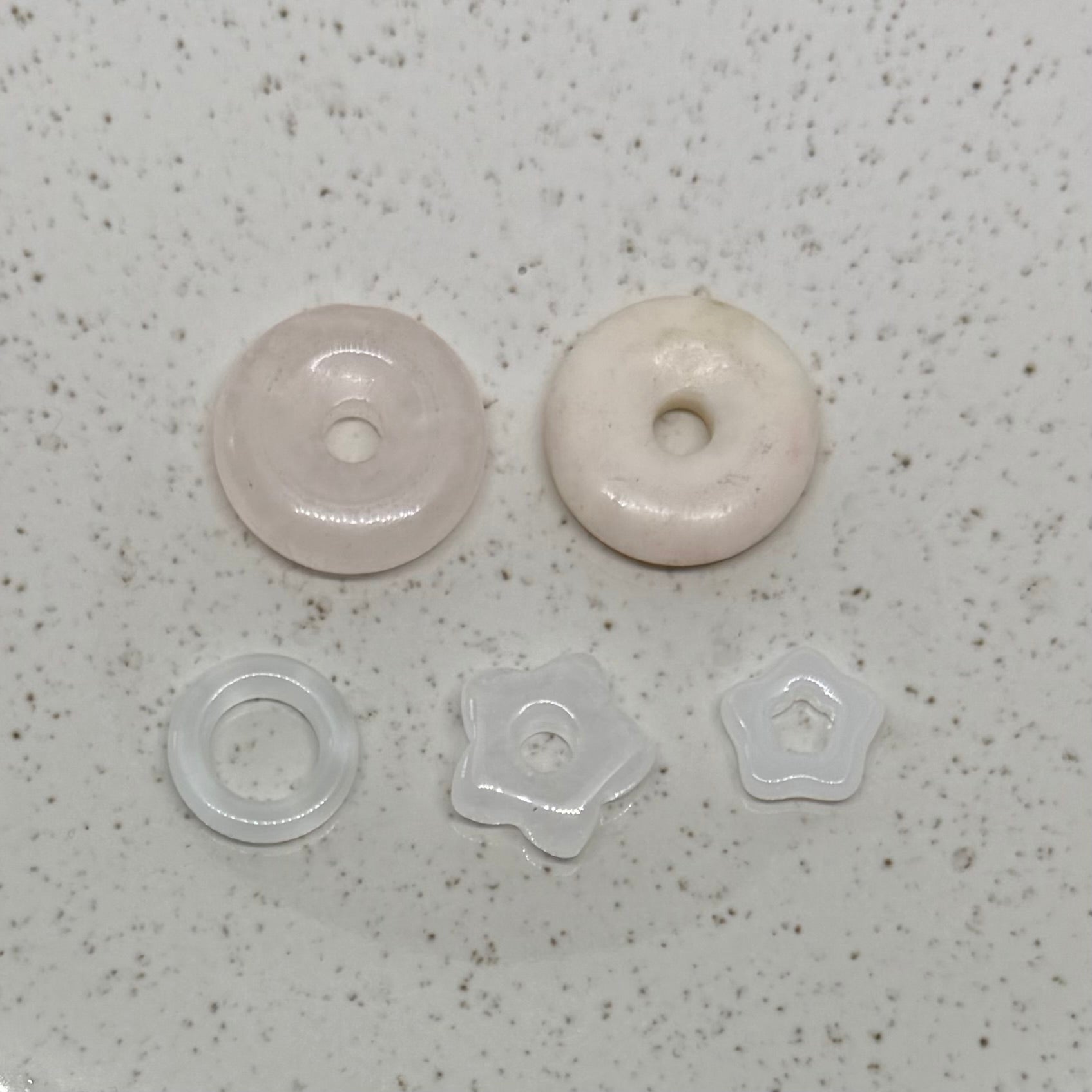 White & Off White Stones