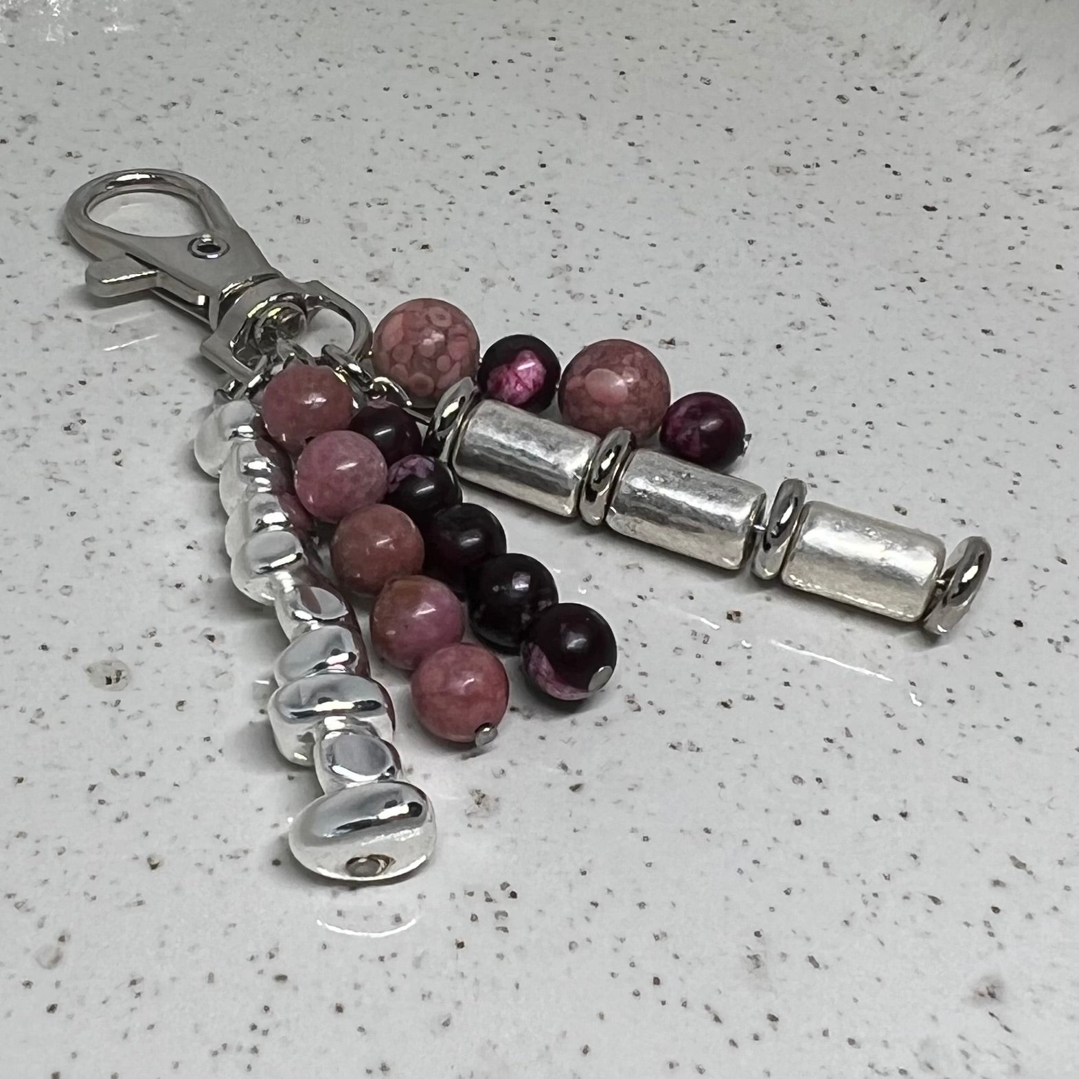 004 - Silver & Rhodonite