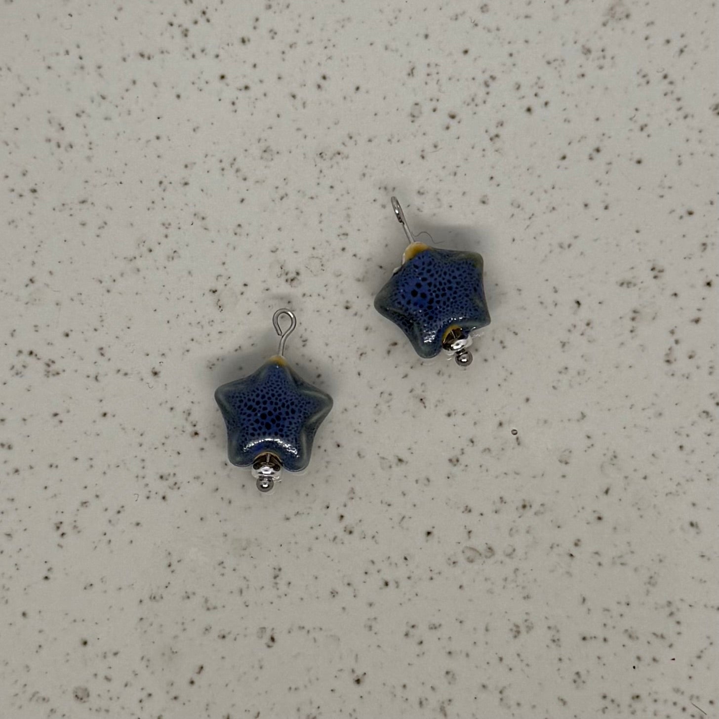 Dark Blue Ceramic Star