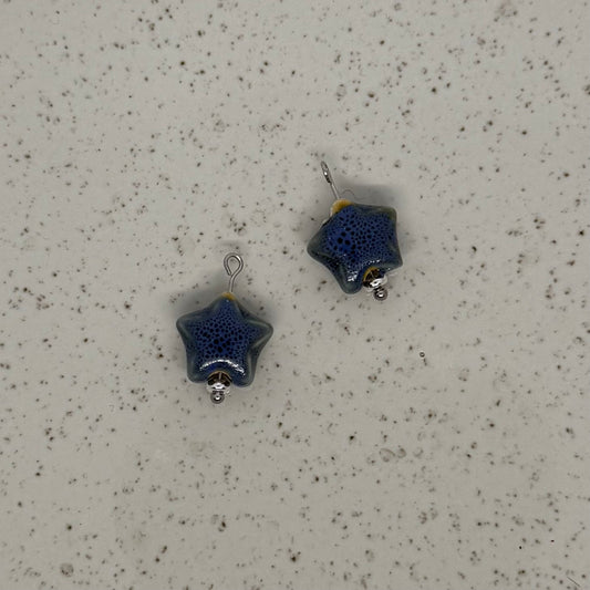 Dark Blue Ceramic Star