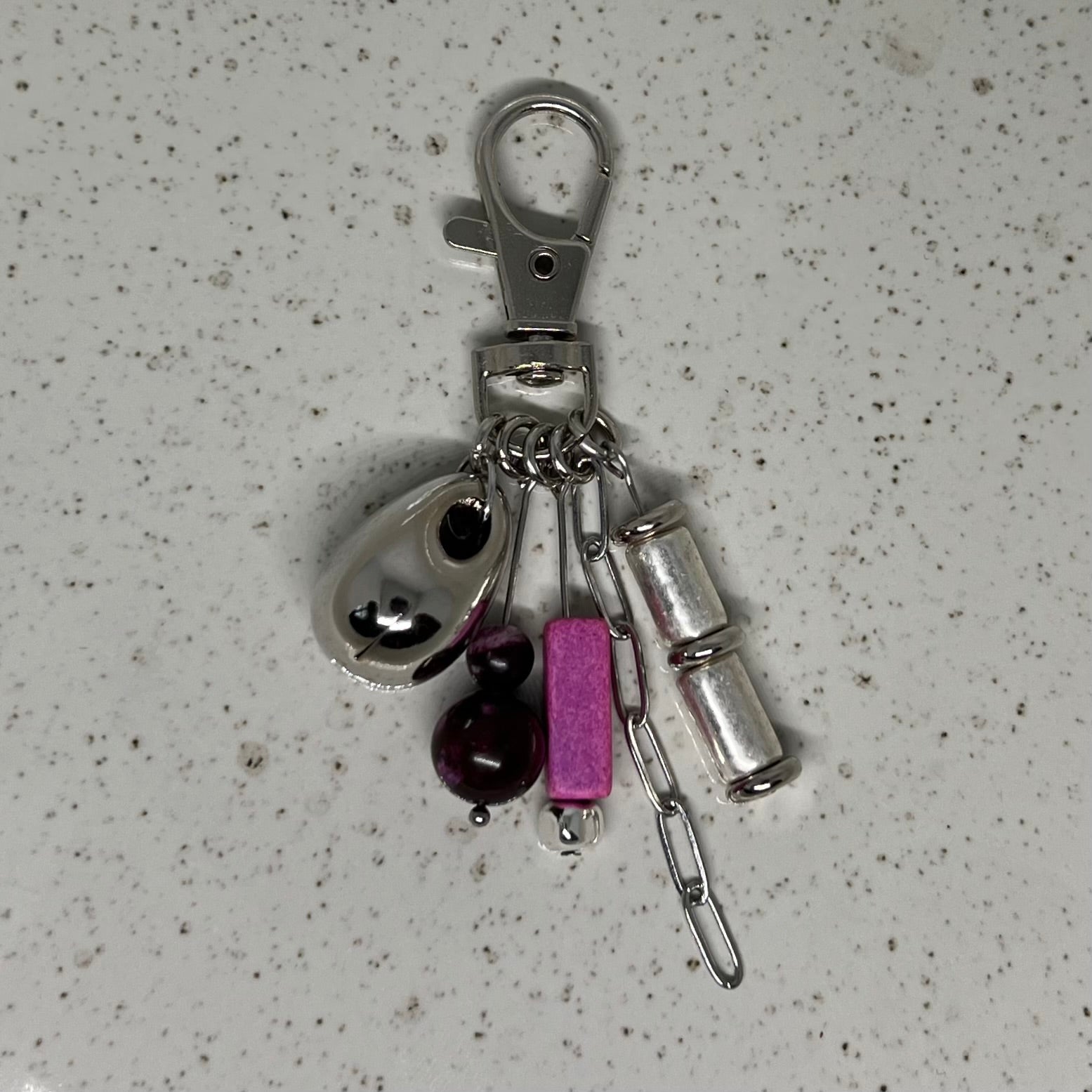 009 - Silver & Rhodonite