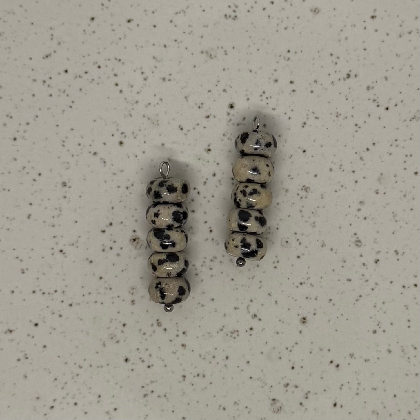 Dalmatian Jasper Rondelle