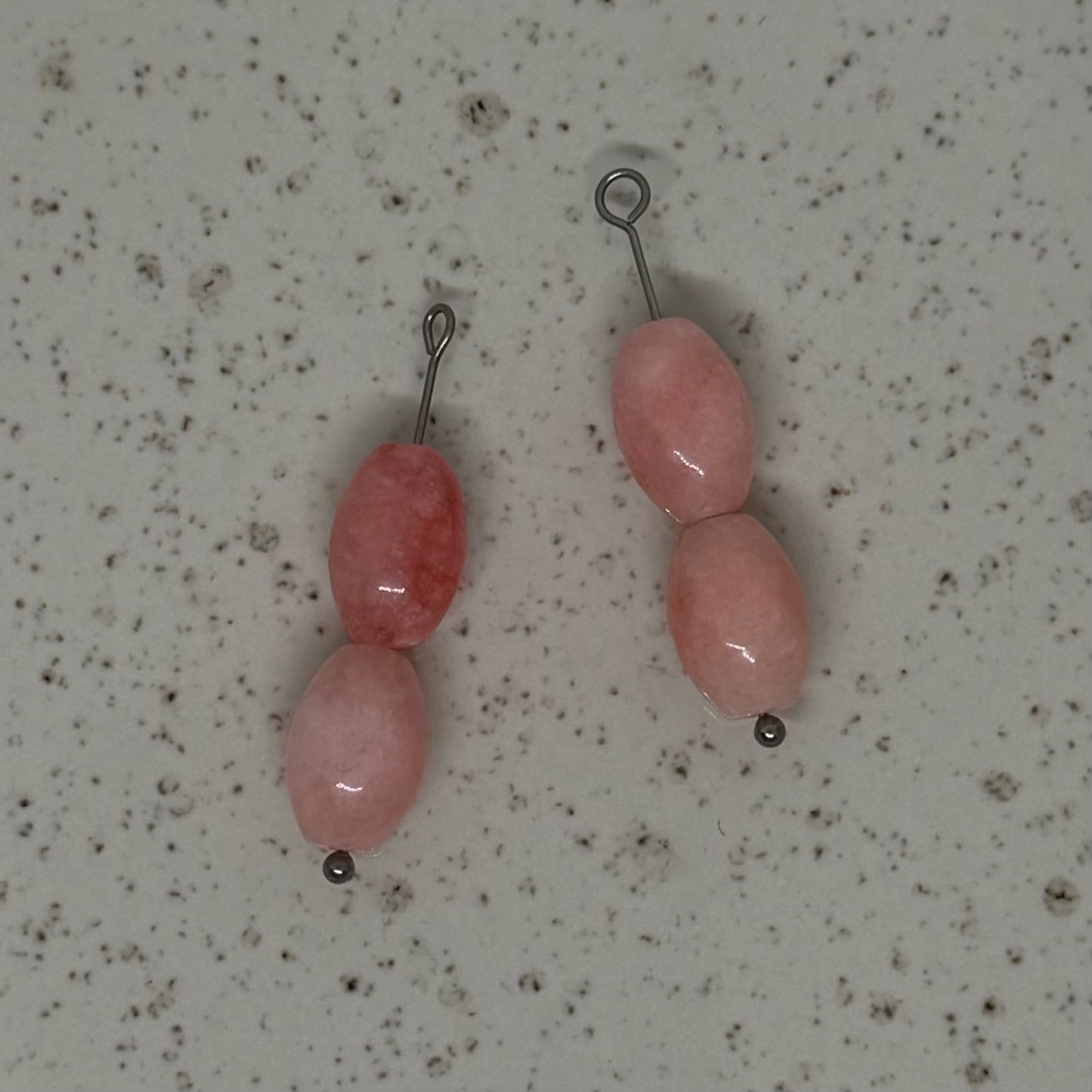 Pink & Purple Stone Charms