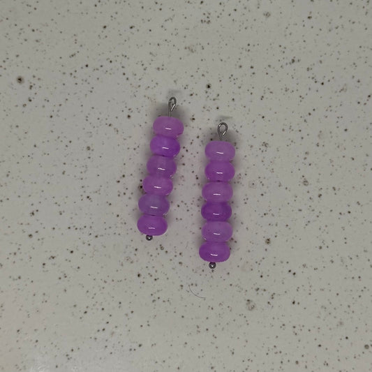 Magenta Quartz Rondelle