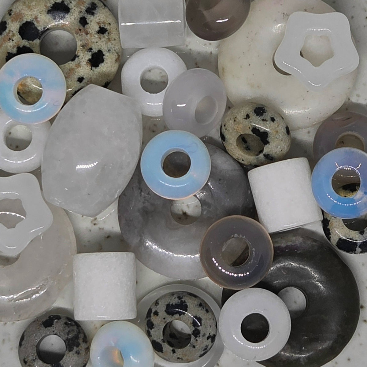 White & Grey Stones