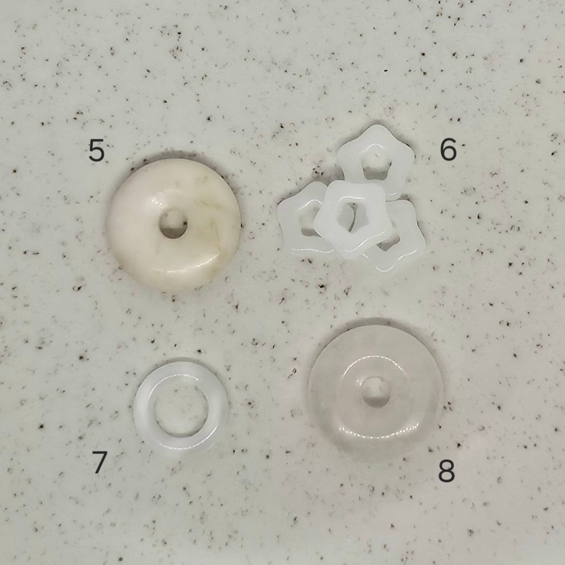 White & Grey Stones